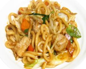 ホルモンうどん