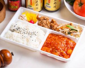 海老チリ弁当 Chili Shrimp Bento Box