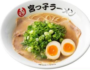 宮っ子ラーメン 煮玉子ラーメン