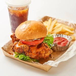 デラックスホットフィレバーガーセット