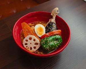 【人気No.1】チキンと野菜のスープカレー