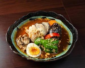 広島県産牡蠣と噴火湾産帆立のスープカレー
