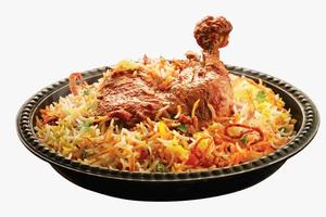 【タンドリーチキンレッグと選べるビリヤニ】~Biryani & Tandoori Chicken with Leg Piece Raita Set~