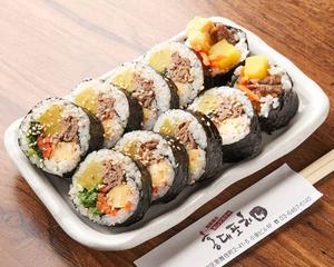 韓国料理 ホンデポチャ プルゴギのり巻き