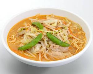 野菜たっぷり ピリ辛 味噌ラーメン