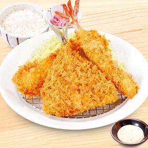 かつ庵 鯵と海鮮フライ弁当