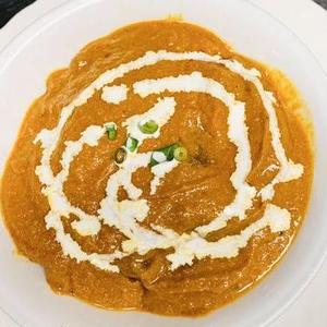 マトンカレー+プレーンナン Mutton Curry + Plain Nan