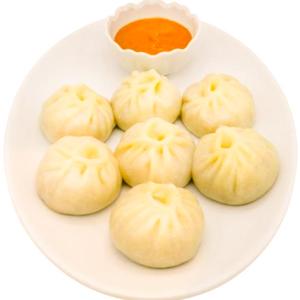 ネパール風の蒸し餃子 Nepalese Steamed Dumplings