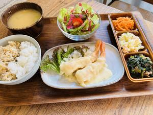 海老マヨ定食