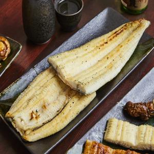 極上うなぎ1尾盛り(白焼き)
