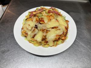【チーズ】炭焼きチキンオーバーライス [Cheese]Grill Chicken Over Rice
