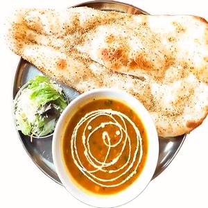 ゴマナンセット(サラダ付)SesameNanSet(Curry Gomanan Salad)