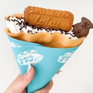ロータスチョコ生クリーム