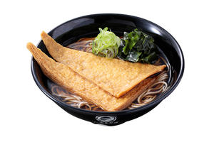 富士そば 油揚げと一緒に! きつねそば・うどん