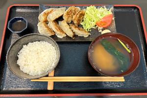 ハラール餃子定食 Halal gyoza set