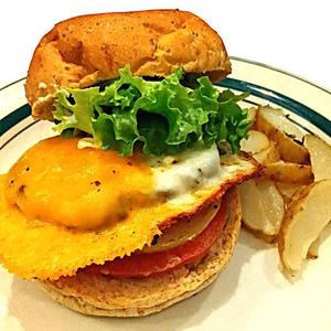マーブルバーガー Cheddar＆mozzarella burger