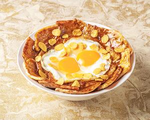 にんにくの焼豚玉子飯 大盛