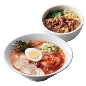 旨辛盛岡冷麺とミニカルビ丼セット