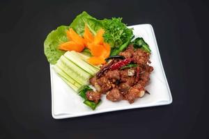豚スペアリブの揚げ物/