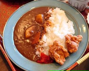 唐揚げカレー