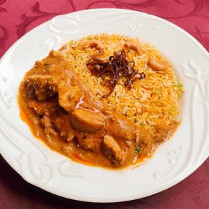 ナシチキンビリヤニ(単品・ライタ付き) Nasi Chiken Biriyani