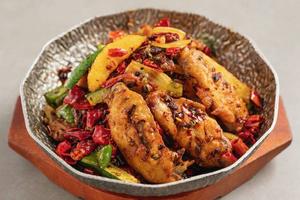 川味干翅,手羽先の四川風炒め,Sichuan Dry-Pot Chicken Wings