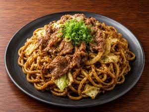 牛すじ焼きそば