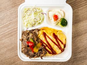 焼肉＆オムライス弁当