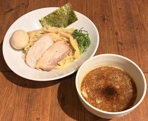 味玉 濃厚「鶏白湯つけ麺」魚介醤油