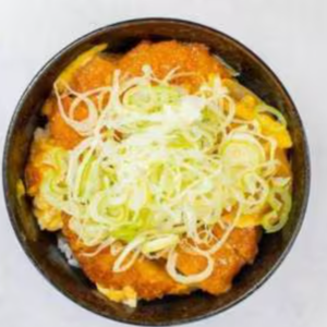 ねぎ盛りヒレカツ丼