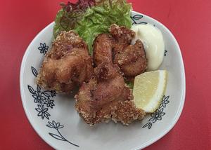 鶏もも肉のカラアゲ3個