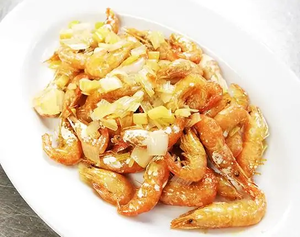 川海老の中華風揚げ Chinese Style Fried Small Shrimp