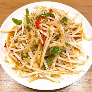 もやしの胡椒炒め