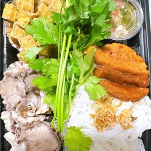 厚揚げ豆腐海老ソースビーフン BN U MM TM