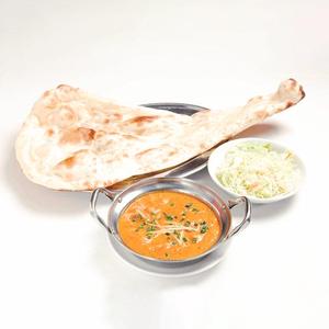 ナンカレーセット【プレーンナンor ハニーナン】 Naan Curry Set (Plain Naan or Honey Naan)