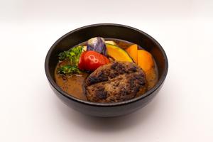 自家製ハンバーグスープカレー