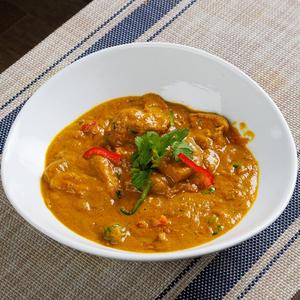 ナス入りチキンマサラカレー  ナス入りChicken Masala curry
