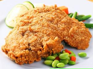台湾超大チキンカツ huge size chicken steak