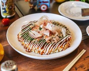 お好み焼三色 Mix Okonomiyaki