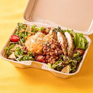 濃厚チーズ&サルサチキンタコライス Cheese & Salsa Chicken Taco Rice