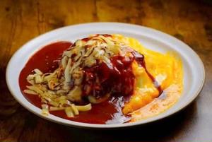 デミグラスチーズオムライス Demi-glace Cheese Omelette Rice