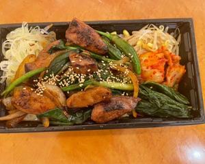 豚の純レバ弁当