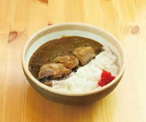 蕎麦屋のザンギカレーライス