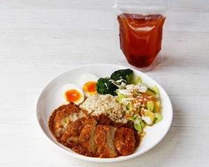 完全スリムカレー+ドリンク