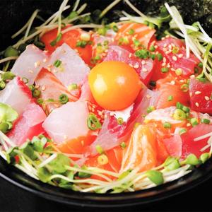 海鮮ユッケ丼