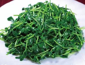トウミョウ炒め,炒豆苗