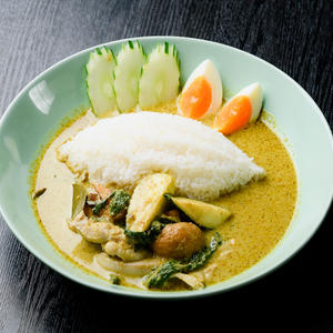鶏肉のグリーンカレー＆ライス
