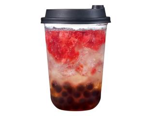 ファーストキッチン 本格タピオカ贅沢ストロベリースパークリング