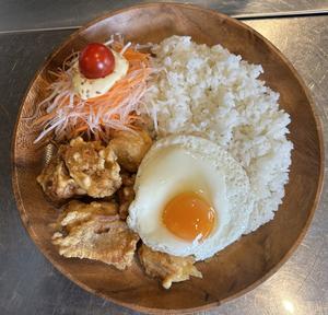 たまごからあげライス Fried chicken ＆ egg rice