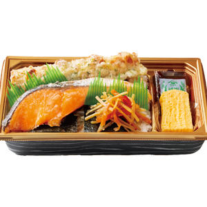銀鮭塩焼きのり弁当